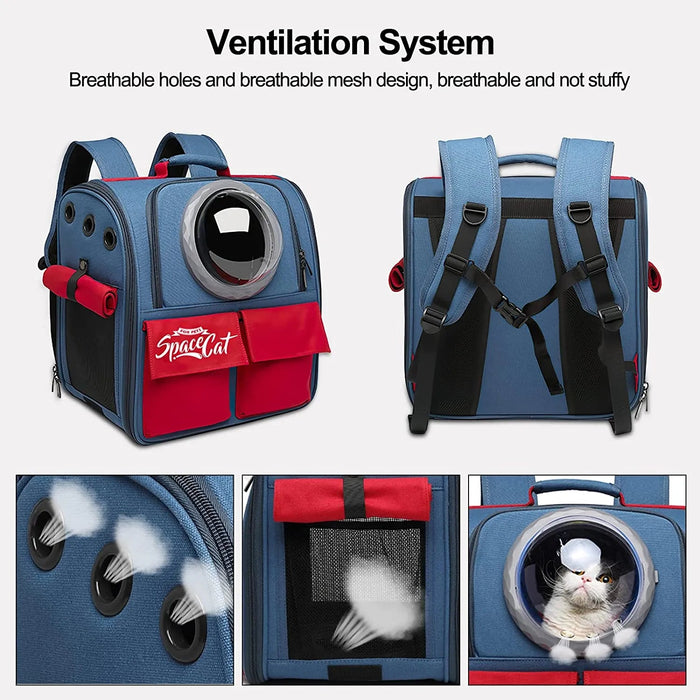 Mochila Ventilada para Gatos ou Cães pequenos - PetDoctors - Loja Online