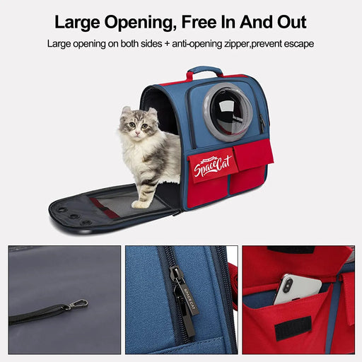 Mochila Ventilada para Gatos ou Cães pequenos - PetDoctors - Loja Online