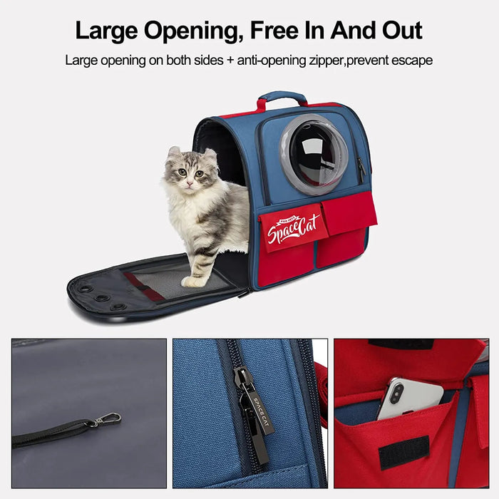 Mochila Ventilada para Gatos ou Cães pequenos - PetDoctors - Loja Online
