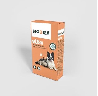 MOOIZA Vita - 21 multivitaminas e minerais para cães e gatos, aminoácidos, complexo vitamina B com vitamina A, C, D3 - zinco - iodo - cálcio - apoio imunitário - ossos - PetDoctors - Loja Online