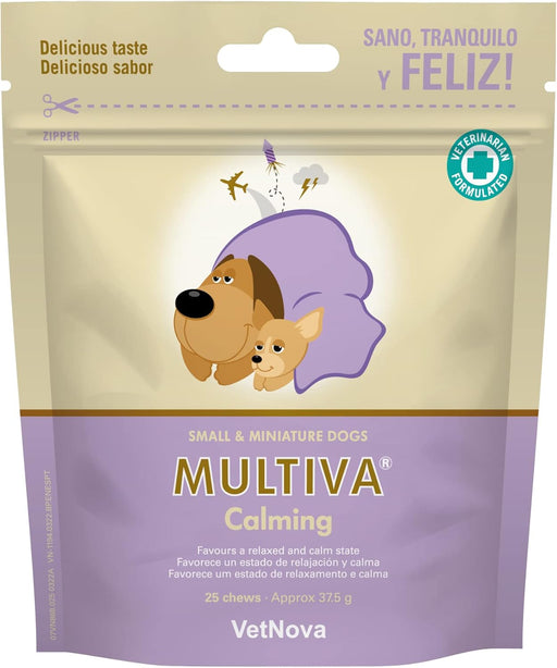 Multiva® Calming 25 comprimidos para Cães Pequenos e Miniatura - PetDoctors - Loja Online