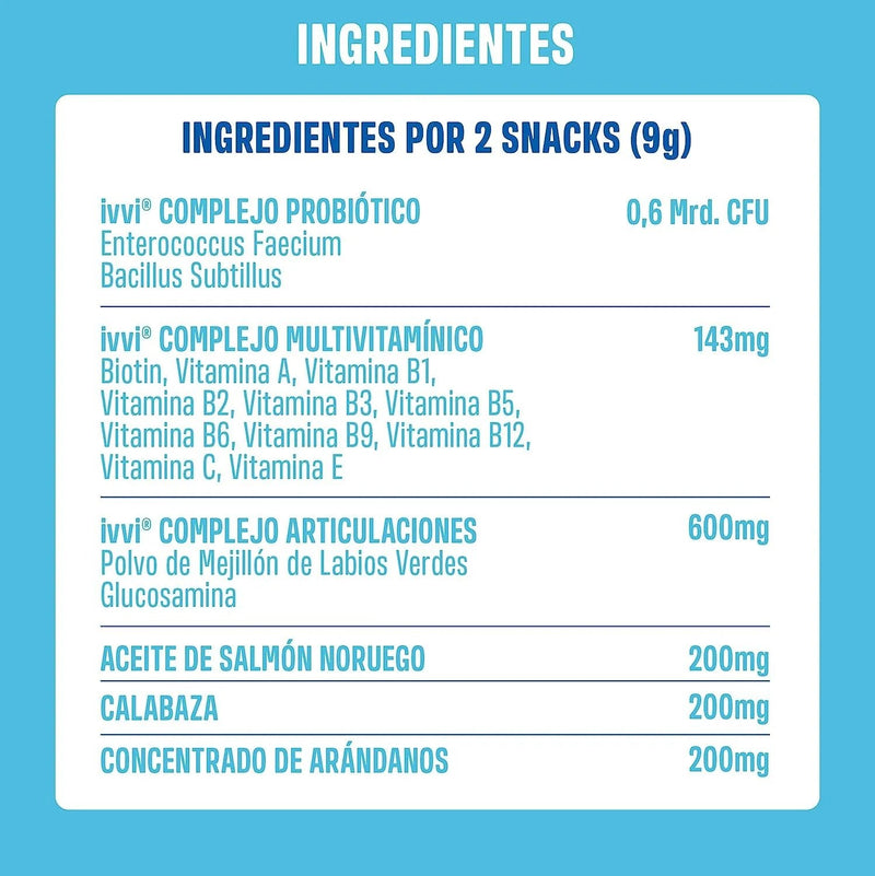 Multivitaminas - Complemento alimentar Multivitamínico para cães - cuidado completo para uma vida feliz do cão - 60 biscoitos de frango (270 g) - PetDoctors - Loja Online