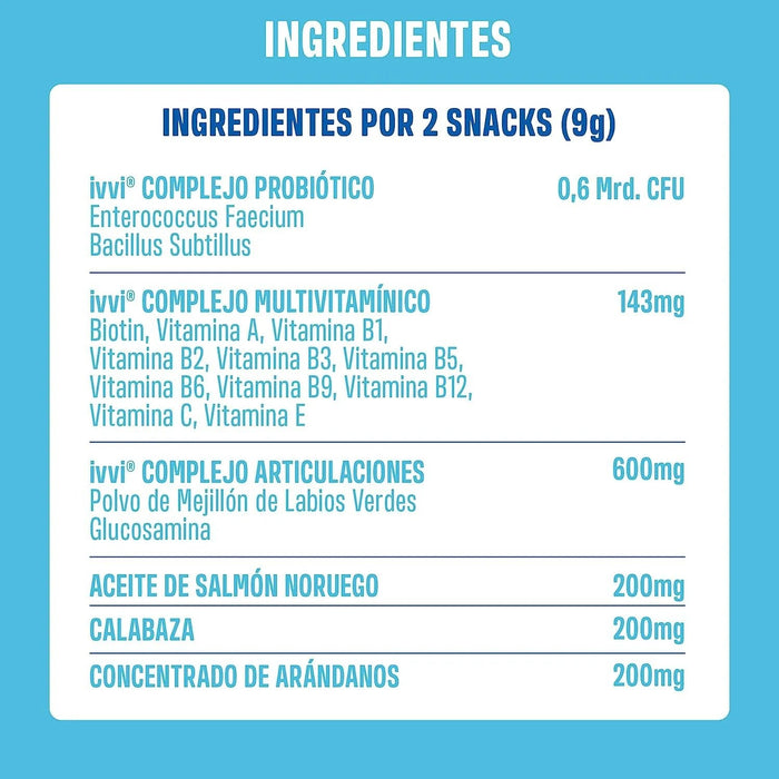 Multivitaminas - Complemento alimentar Multivitamínico para cães - cuidado completo para uma vida feliz do cão - 60 biscoitos de frango (270 g) - PetDoctors - Loja Online
