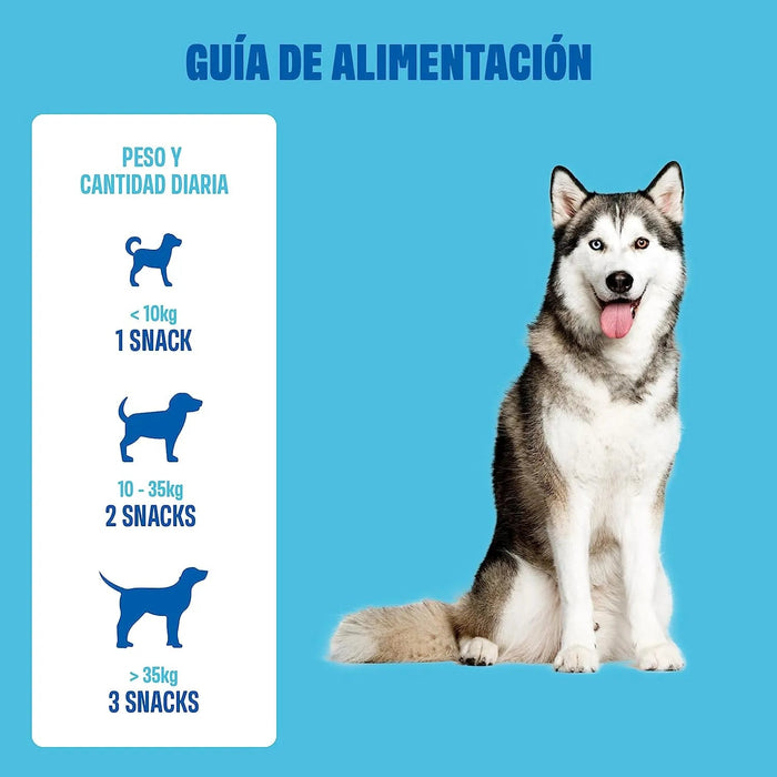 Multivitaminas - Complemento alimentar Multivitamínico para cães - cuidado completo para uma vida feliz do cão - 60 biscoitos de frango (270 g) - PetDoctors - Loja Online
