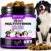 Multivitaminas Suplemento para Cães, 15 minerais e vitaminas para todos os cães 150 comprimidos, sabor de pato - PetDoctors - Loja Online