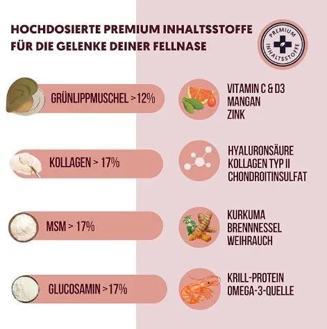 NaturRuf® para Cães Conjunto Vital em Pó - Alta Dose e Longo Alcance com Mexilhão Verde - Apoia Ossos e Articulações - Alternativa para Comprimidos - Alta Aceitação - Posologia muito fácil - PetDoctors - Loja Online