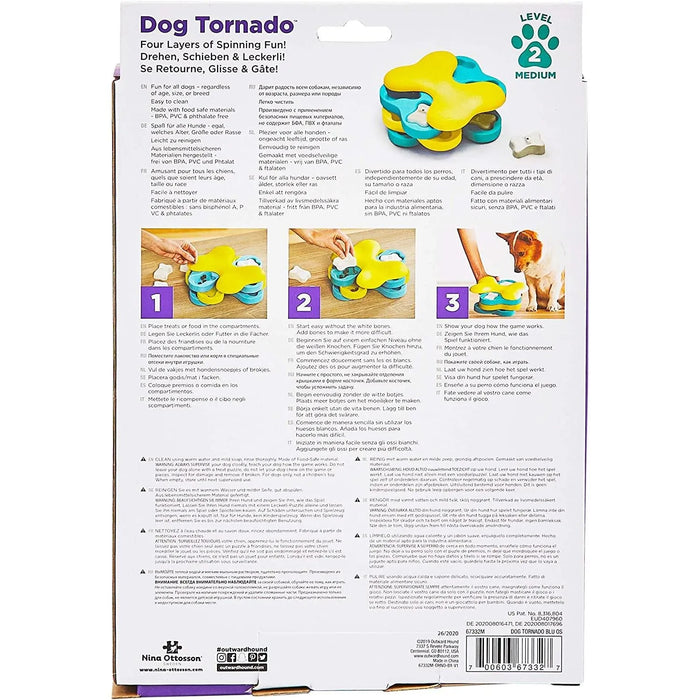 Nina Ottosson Brinquedo - Dispensador interativo de recompensas - Quebra - cabeças para cães - PetDoctors - Loja Online