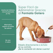 Óleo de cânhamo 100 % puro para cães e gatos 60 ml, calmante e anti - stress, ômega 3, 6 e 9, melhora o sono e cuida das suas articulações, pele e pêlo, sem sabor - PetDoctors - Loja Online