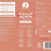 Óleo de salmão para cães e gatos - anti - inflamatório, ômega 3 e 6, pele saudável e pelo brilhante, vitaminas e cálcio, 100% natural - PetDoctors - Loja Online
