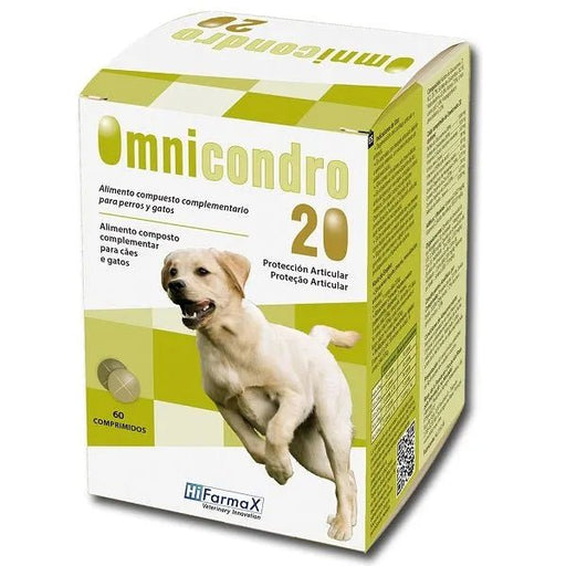 Omnicondro 20 | 1 Blister 6 Comprimidos | Condroprotetor Articular para Cães - PetDoctors - Loja Online