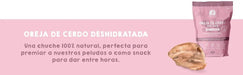 Orelhas de porco para cães - Snacks 100 % naturais - alternativa aos ossos para cães - orelha de porco completa desidratada - PetDoctors - Loja Online