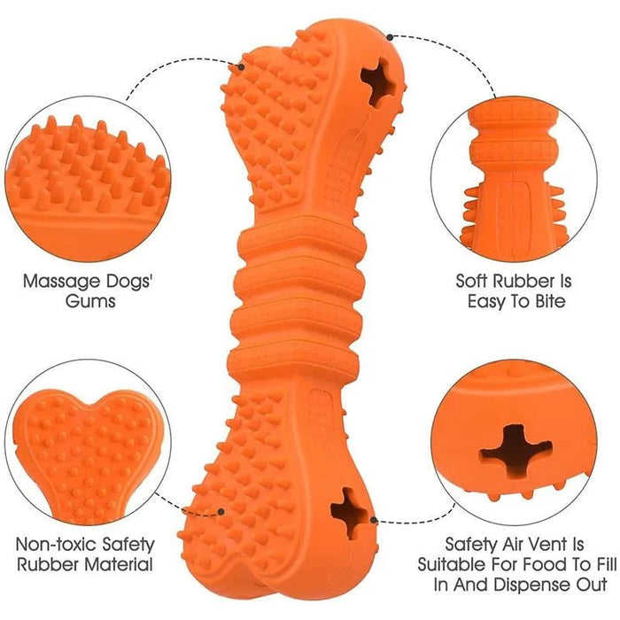 Osso / Brinquedo dispensador de biscoitos - PetDoctors - Loja Online