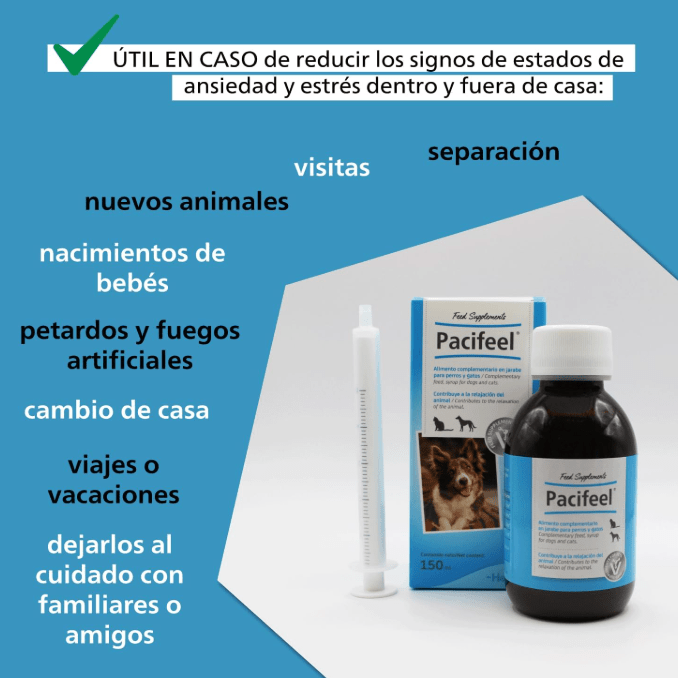 Pacifeel Heel - Suplemento Natural Anti - Ansiedade para Cães e Gatos 150ml - PetDoctors - Loja Online