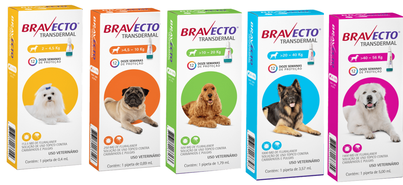 PACK Desparasitação 12 MESES - CÃO - BRAVECTO® - ENVIO GRATUITO - PetDoctors - Loja Online
