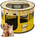 Parque dobrável para cães pequenos e gatos, portátil, uso interno ou exterior - PetDoctors - Loja Online