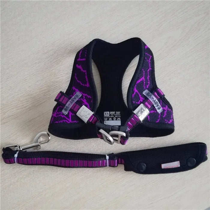 Peitoral "No - pull" Desportivo e Reflector - PetDoctors - Loja Online