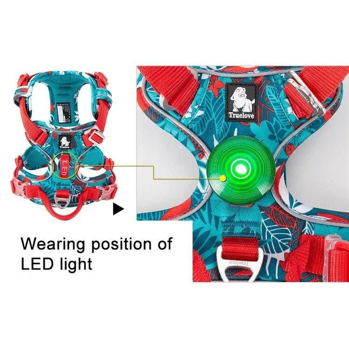 Peitoral Reflector em Nylon de alta segurança para cães - PetDoctors - Loja Online