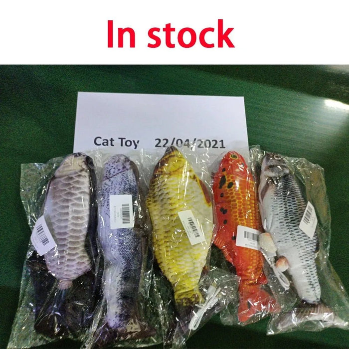 PEIXE Brinquedo Interativo para Cães ou Gatos (Carregamento USB) - PetDoctors - Loja Online