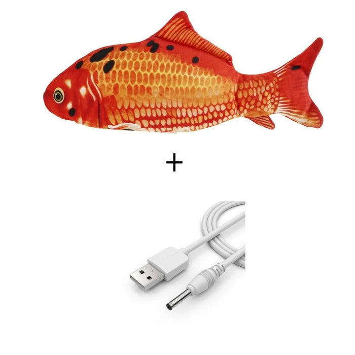 PEIXE Brinquedo Interativo para Cães ou Gatos (Carregamento USB) - PetDoctors - Loja Online