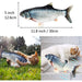 PEIXE Brinquedo Interativo para Cães ou Gatos (Carregamento USB) - PetDoctors - Loja Online