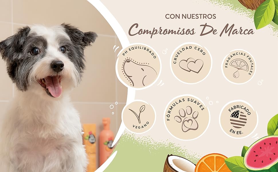 PET HEAD Furtastic Condicionador para cães de pelo longo e encaracolado, 250 ml, aroma de melancia. Hidrata e desembaraça o pêlo. Hipoalergénico com ingredientes naturais. Adequado para cachorros - PetDoctors - Loja Online