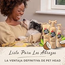 PET HEAD Sensitive Soul champô para cães com pele sensível 300 ml, aroma de côco. Shampoo para cães hipoalergénico e hidratante, ingredientes naturais e vegano. Adequado para cachorros e cães - PetDoctors - Loja Online