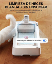 PETKIT PUROBOT Crystal Duo WC para gatos auto - limpável, câmara AI, auto - limpeza de areia para gatos, limpeza bidirecional, bandeja substituível, eliminação de odores - PetDoctors - Loja Online
