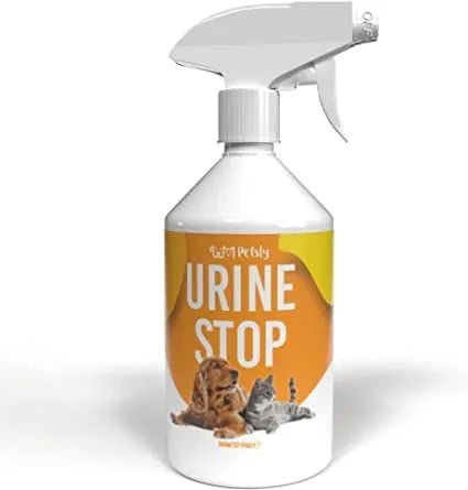 Petsly Spray anti - urina para cães e gatos - Orgânico - 500 ml - dupla ação: Repele Urina e elimina maus odores - PetDoctors - Loja Online