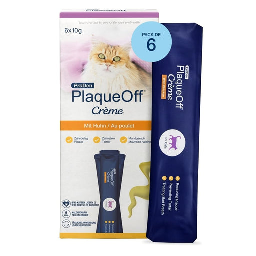 PlaqueOff Créme Gato - cuidado dentário para gato em formato de pasta - PetDoctors - Loja Online