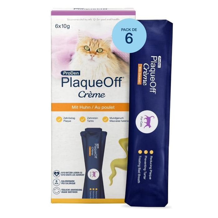 PlaqueOff Créme Gato - cuidado dentário para gato em formato de pasta - PetDoctors - Loja Online