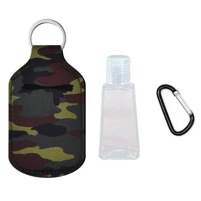 Porta - chaves com garrafinha de plástico de 30ml para Gel de Desinfeção de Mãos - PetDoctors - Loja Online