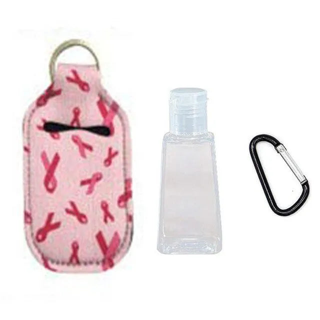 Porta-chaves com garrafinha de plástico de 30ml para Gel de Desinfeção de Mãos - PetDoctors - Loja Online