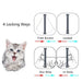 Portas pequenas para cães ou gatos em 3 tamanhos S/M/L - PetDoctors - Loja Online