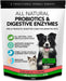 Probióticos, prebióticos e enzimas digestivas para cães | 100% natural 140 gramas para acalmar o estômago - melhora a digestão e a imunidade - PetDoctors - Loja Online