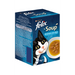 Ração húmida para Gatos Felix Soup Original Seleção de Peixe | Wet (Saqueta) | 6 saquetas x 48 g - PetDoctors - Loja Online