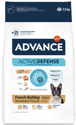 Ração para Cão Advance Dog Adult French Bulldog | 7,5 kg - PetDoctors - Loja Online