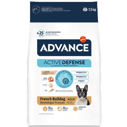 Ração para Cão Advance Dog Adult French Bulldog | 7,5 kg - PetDoctors - Loja Online