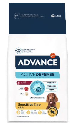 Ração para Cão Advance Dog Adult Sensitive Lamb & Rice | 3 kg | 12 kg - PetDoctors - Loja Online