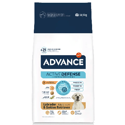 Ração para Cão Advance Dog Labrador & Golden Retriever Adult | 11,5 kg - PetDoctors - Loja Online