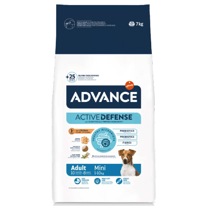 Ração para Cão Advance Dog Mini Adult Chicken & Rice | 700 gr | 1,5 Kgs | 3 Kgs | 7 Kgs - PetDoctors - Loja Online