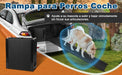 Rampa para Cães, para carros, 1,60 m de comprimento, Dobrável, em Alumínio Antideslizante, Capacidade de Carga de 90 Kgs - PetDoctors - Loja Online