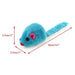 "Ratinhos" de brincar com som, com 10,5 cm, para Gatos (Côres Variadas) - PetDoctors - Loja Online