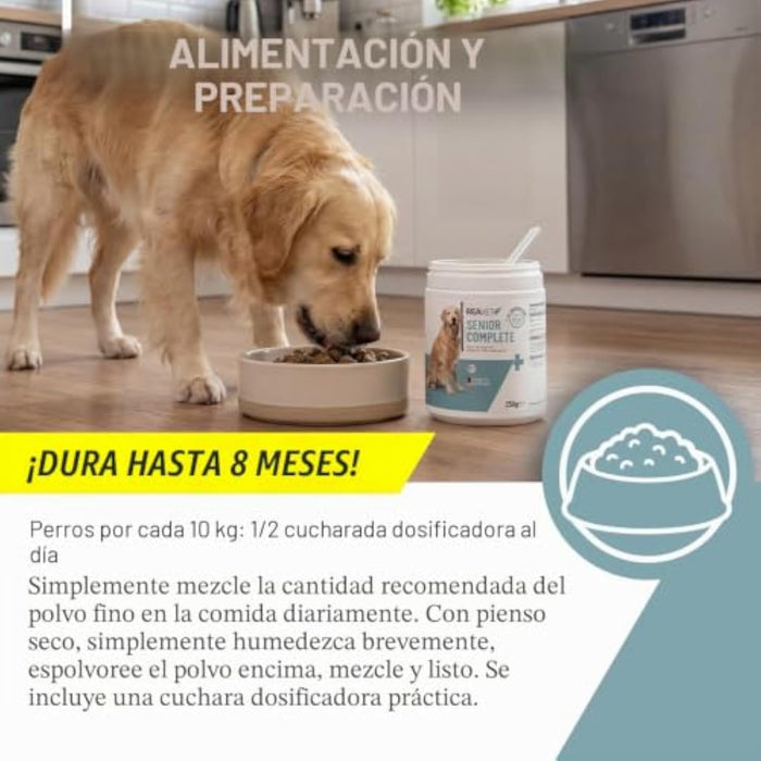 ReaVET Senior Complete 250 g | Suplemento para Cães Séniores - PetDoctors - Loja Online