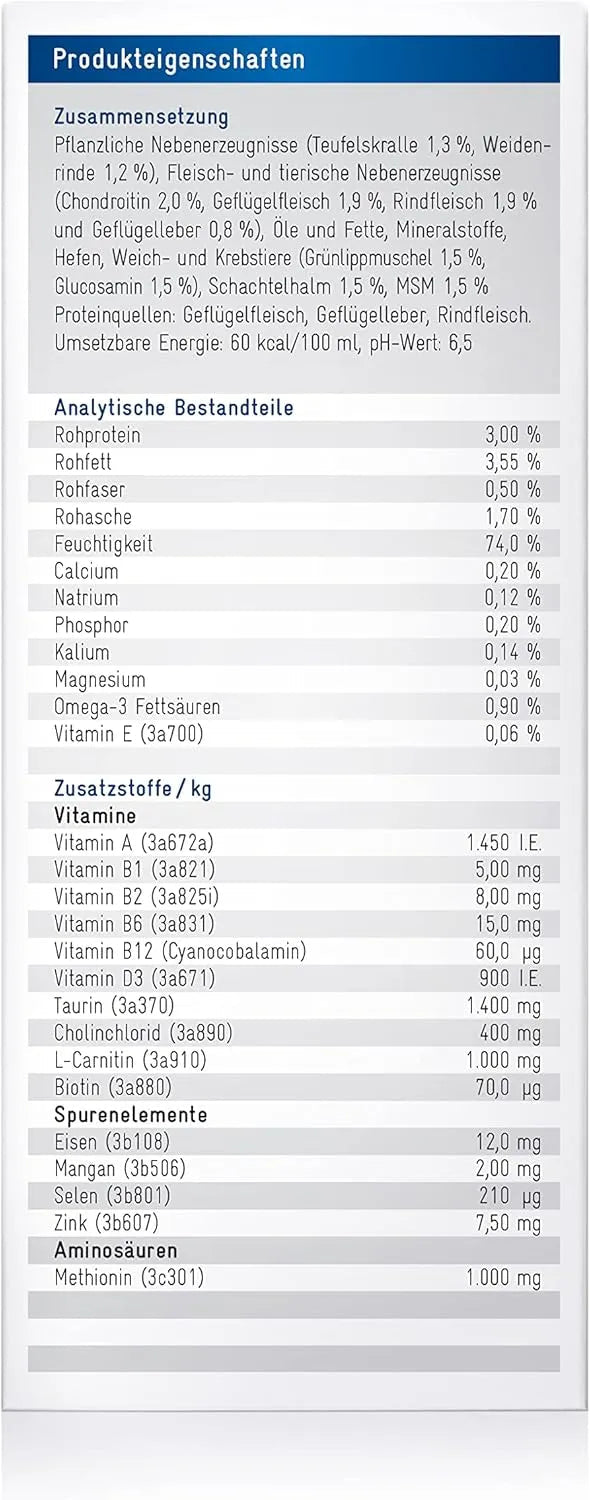 RECOACTIV Tónico Articular Forte para Cães, 3 x 90 ml, Suplemento Alimentar Dietético para Doenças Articulares Degenerativas, com Mexilhão de Lábio Verde, Glucosamina, Sulfato de Condroitina, MSM, Garra do Diabo e Ómega - 3 - PetDoctors - Loja Online