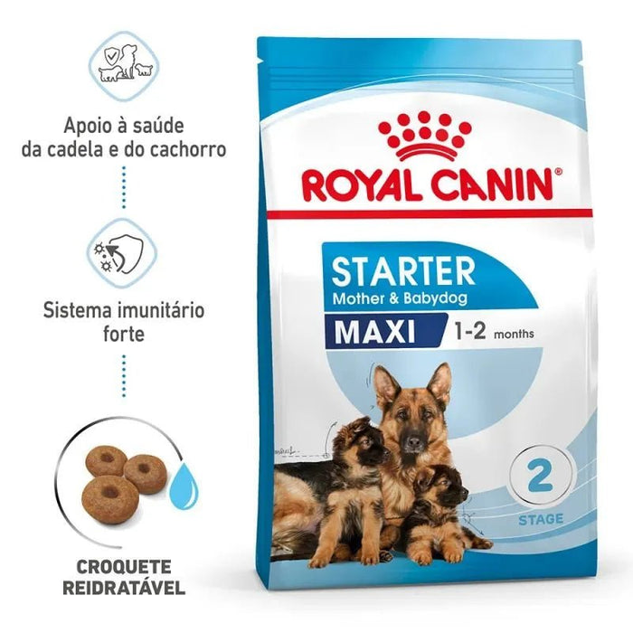 Royal Canin Maxi Starter Mother & Babydog - PetDoctors - Loja Online