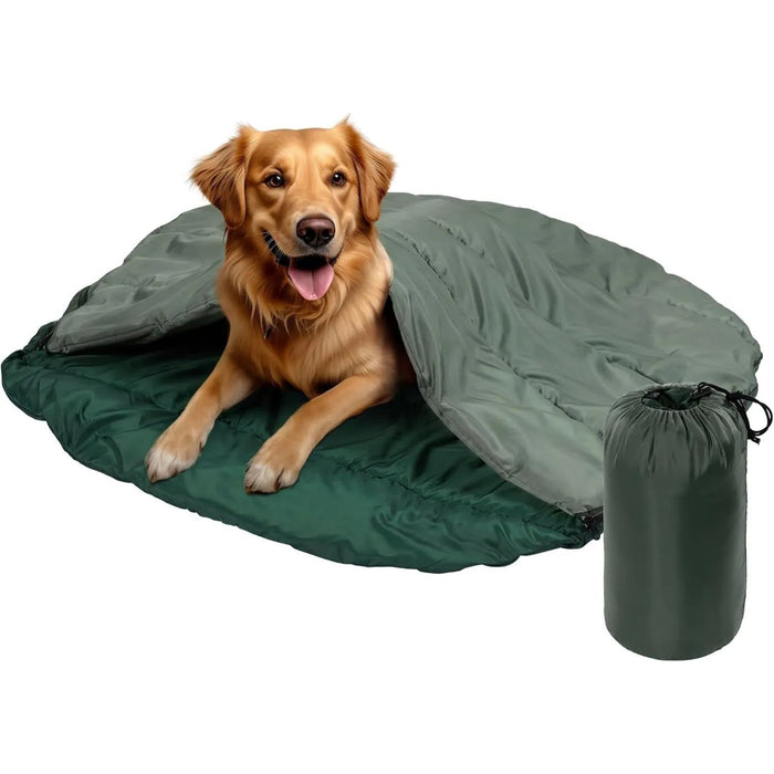 Saco de dormir para cães - redondo 100 cm, com saco de transporte, reversível e suporte de 10 °C a - 5 °C - PetDoctors - Loja Online