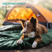 Saco de dormir para cães - redondo 100 cm, com saco de transporte, reversível e suporte de 10 °C a - 5 °C - PetDoctors - Loja Online