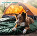 Saco de dormir para cães - redondo 100 cm, com saco de transporte, reversível e suporte de 10 °C a - 5 °C - PetDoctors - Loja Online