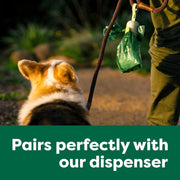 Sacos para fezes de cães, à prova de fugas e extra grossos, adequados para cães de qualquer tamanho, rolos de recarga - PetDoctors - Loja Online