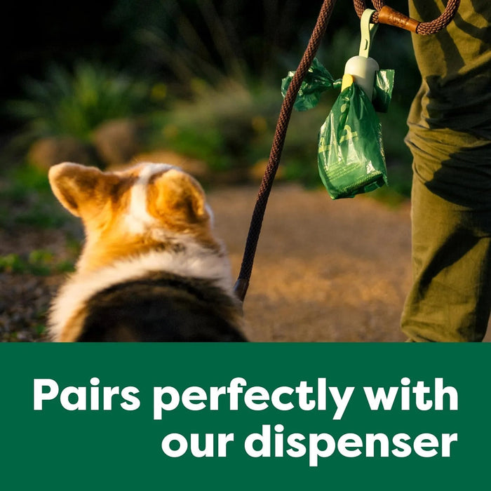 Sacos para fezes de cães, à prova de fugas e extra grossos, adequados para cães de qualquer tamanho, rolos de recarga - PetDoctors - Loja Online